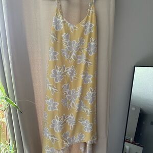 Cupshe Yellow Floral Dress